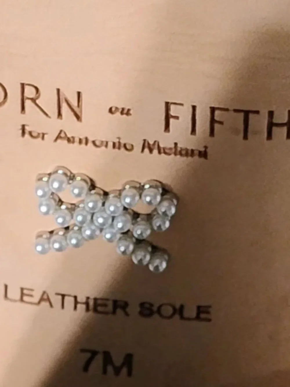 Antonio Melani Born on Fifth Liv Tartan Plaid Closed Toe Platform size 7M New